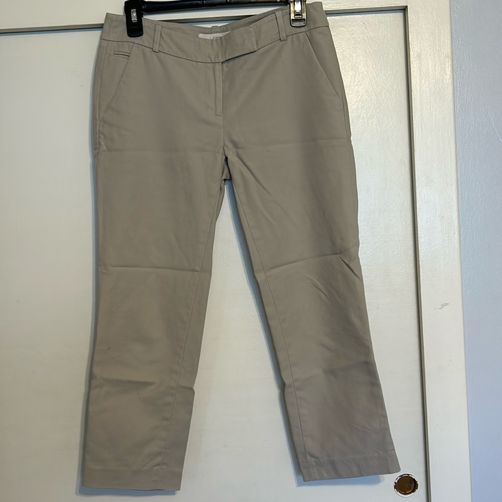 Khaki Loft capris